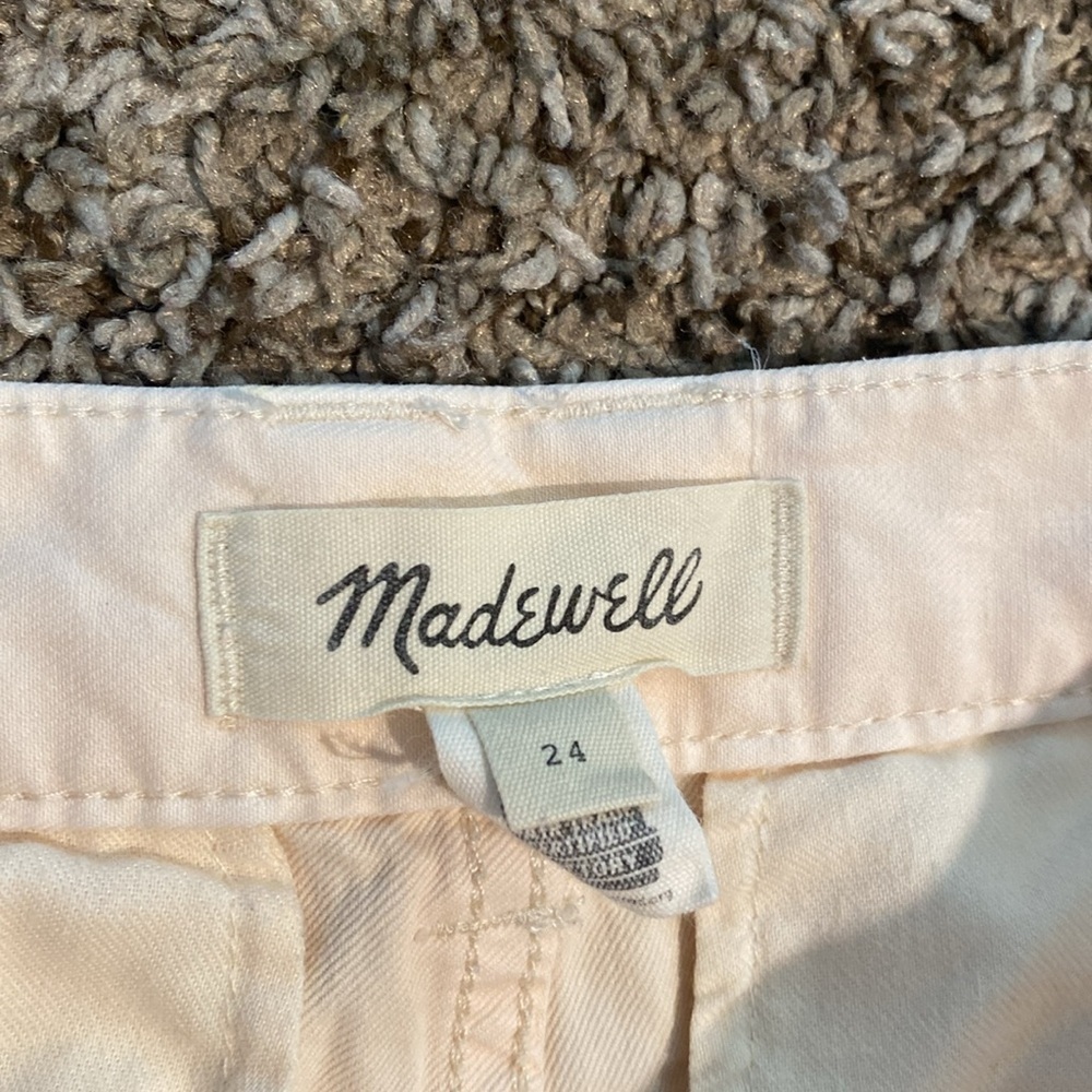 Madewell Garment-Dyed Low-Slung Straight Cargo Pants Size 24 - Picture 9 of 16